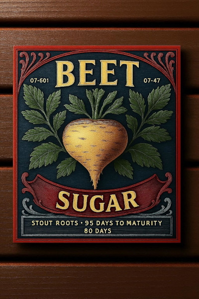 Large white Sugar Beet root